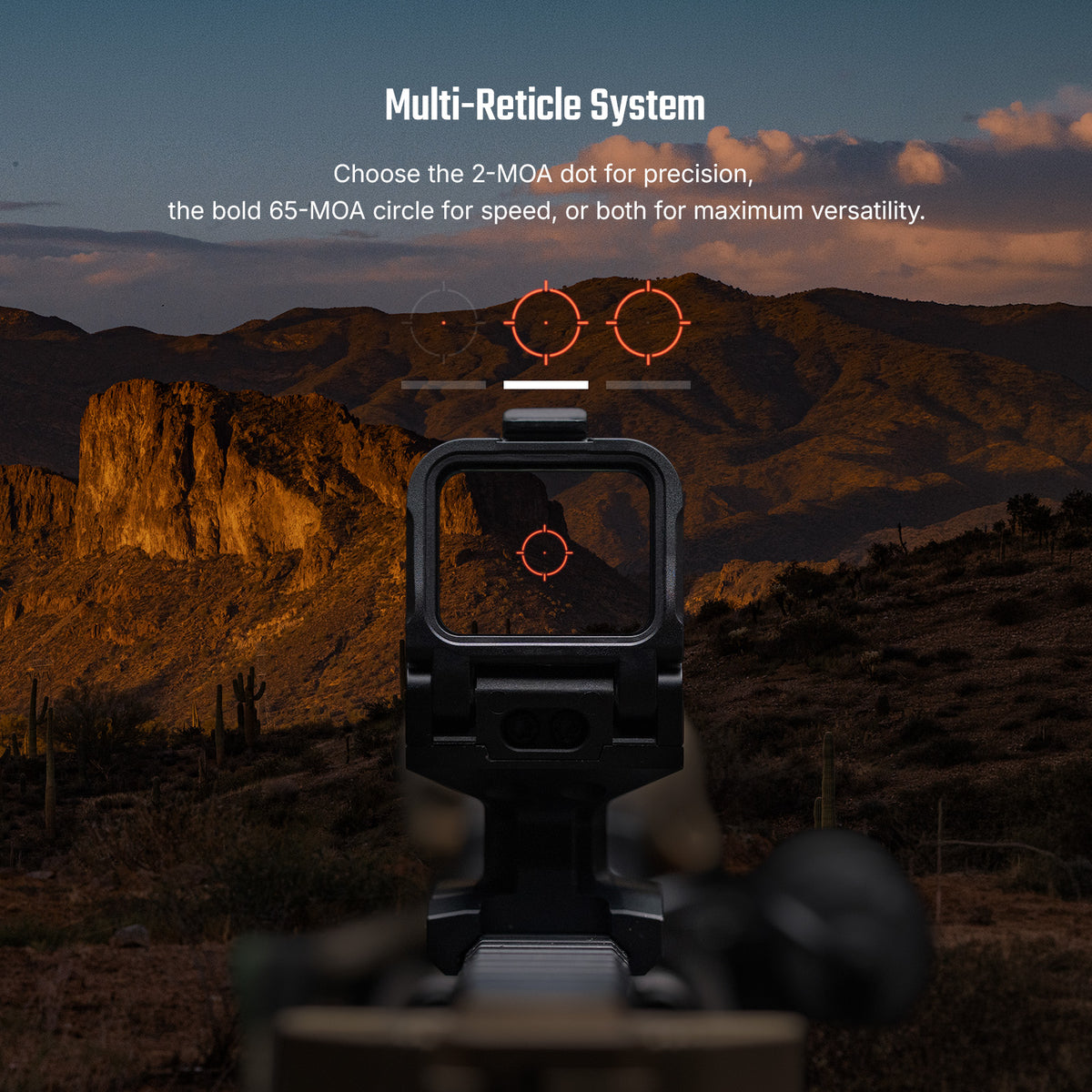 OLIGHT Osight R Enclosed Red Dot Sight – Micro T1/T2 Footprint — manufacturer detail 2