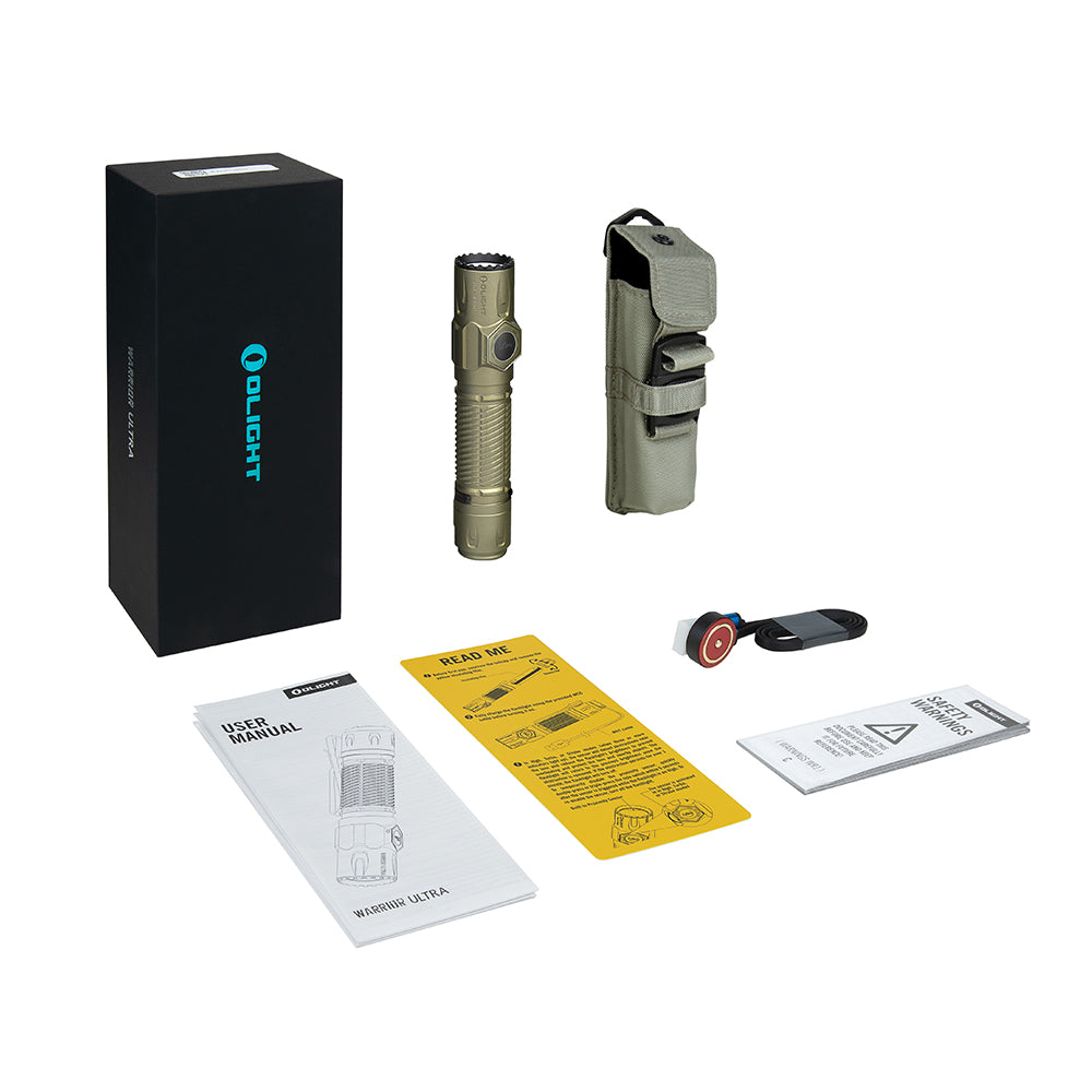 Olight Warrior Ultra – 2,500‑Lumen Tactical Flashlight