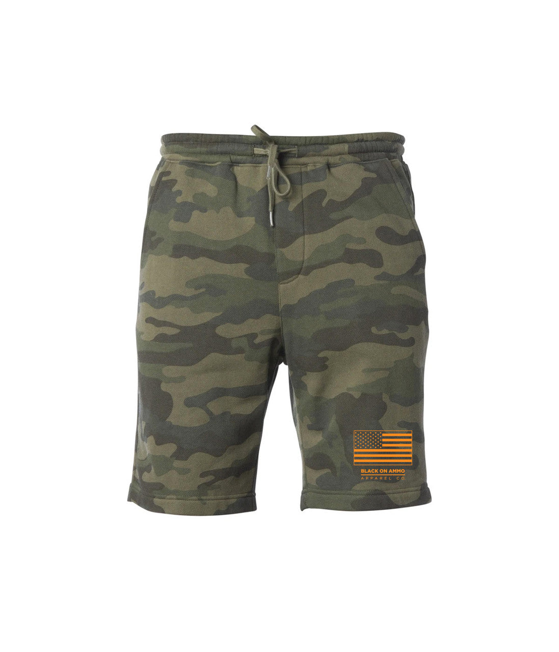 Flag Shorts | Fleece Lined